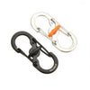 Camping Equipment Stainless Steel 8-Shape Buckle Snap Clip Climbing Carabiner